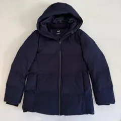 【美品】UNIQLO シームレスダウンパーカー L