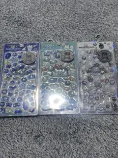 光るジュエルプチドロップ　ストーンつき　カミオジャパン　セット