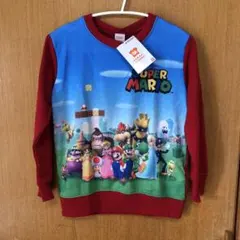 スーパーマリオ トレーナー 長袖　130cm