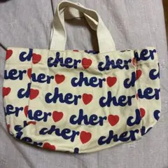 cher　シェル　ミニトートバッグ　キャンバス　雑誌付録のサムネイル