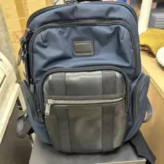 【美品・ネームタグ・紙タグ付】 TUMI アルファブラボー ノックス ネイビー 美品・ネームタグ付】 TUMI アルファブラボー ノックス ネイビー