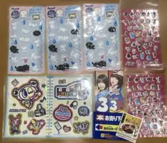 非売品　NECOぷっくり立体シール　白元アース　明治グミ　エンジェルブルー