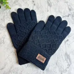 ✨WINTER-MODE ダークネイビー 手袋