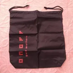 オノフ　Onoff 巾着袋　新品未使用　ゴルフ用品