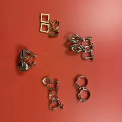 イヤリング5ペア&ネックレス4 セット