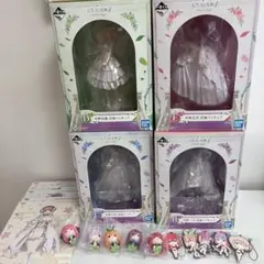 五等分の花嫁 花嫁フィギュアセット　一番くじ　セミコンプリート