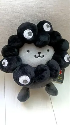ポムポムプリン ミャクミャク ぬいぐるみ 黒 M 関西万博 EXPO2025