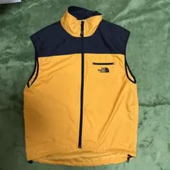 古着　THE NORTH FACE メンズ ベスト M イエロー/ブラック