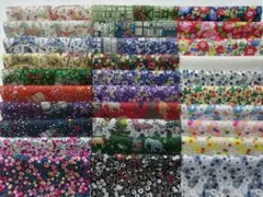 ①リバティ　クリスマス柄　30枚セット　15cm角　新柄もあり