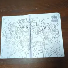 プリキュアぐらしぬりえ