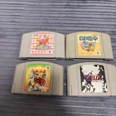 Nintendo 64 ゲームソフト 4本セット