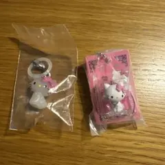 ハローキティ パッケージミニチュアコレクション チャーミーキティ　めじるし