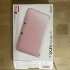 ニンテンドー 3DS LLピンク×ホワイト(動作確認済、箱付き、SDカードなし)
