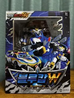 メタルカードボットW グランブルーレオン セット ブルーコップW