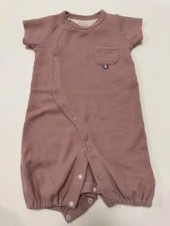 tete a tete くすみピンクロンパース 50-70cm