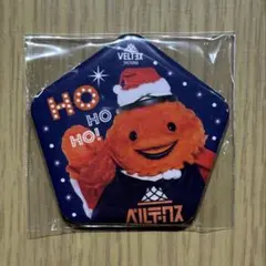 ベルテックス静岡　ベルティ　缶バッジ　② 223 Bリーグ　サンタ