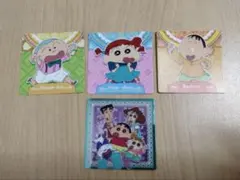 チョコビ カスカベダンサーズオリジナルシール4枚♪キラキラバージョンあり♪