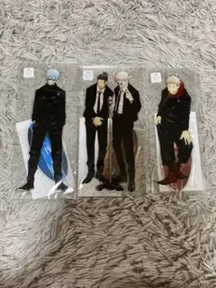 呪術廻戦 アクリルMEGAフィギュア 五条悟 虎杖悠仁 夏油傑 3体セット