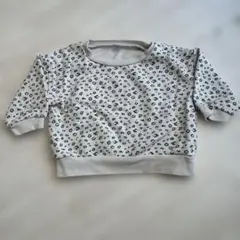 ヒョウ柄 スウェット トレーナー