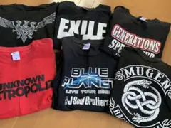 EXILE 、3代目、ジェネLIVE Tシャツセット