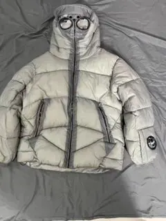 美品 C.P. Company ゴーグル付きダウンジャケット グレー