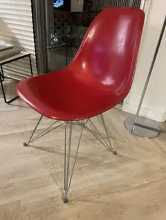 ハーマンミラー/イームズ/エッフェルベース/チェア/2脚セット/レッド 