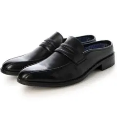 SHOE PLAZA cecilio スライドローファー幅広3Eメンズシューズ