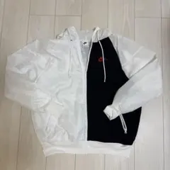 Nike ナイロンジャケット ホワイト/ブラック