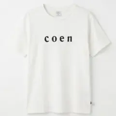 coen ロゴプリント 半袖Tシャツ ホワイトのサムネイル