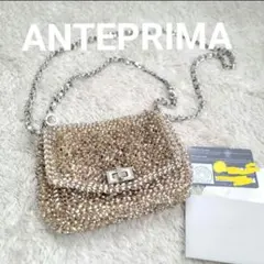 ANTEPRIMA アンテプリマ ワイヤーバッグ シルバーゴールド 3way - メルカリ