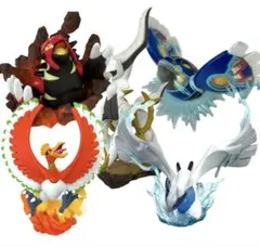 ポケットモンスターデスクでお役立ちフィギュア ホウオウ ルギア