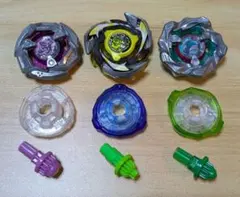 【全新未使用】戰鬥陀螺X 3對3牌組套組 組合販售97