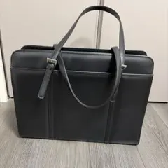 LES MUES ブラック ビジネスバッグ　就活バッグ