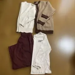 【特価】レディース服　4点まとめ売り　秋冬春服　ブラウン系　 定価1万円以上