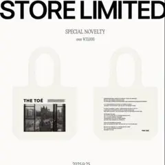 THE TOE ストアオープン記念　エコバッグ　トートバッグ