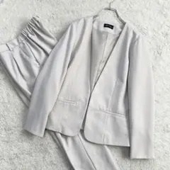 極美品・近年✨Add Rouge　セットアップ　洗える　ストレッチ　抗菌消臭のサムネイル