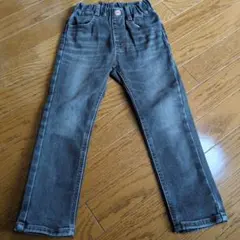 EDWIN キッズ デニムパンツ グレーのサムネイル