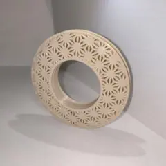 弓道　弦巻　麻の葉模様　ナチュラルカラー　Ⅵ