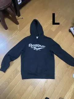 Reebok リーボック パーカー ブラック　L