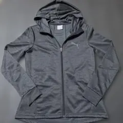 PUMA フード付きジャケット L グレー