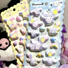 【正規品】 マシュマロシール　ウサハナ　シナモン　2枚セット　サンリオ