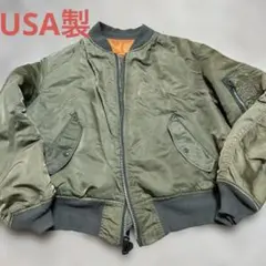 00 購入】MA-1 80s フライトジャケット オリーブグリーン - メルカリ