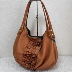 Beau're（ヴュレ） 本革トートバッグ ブラウン