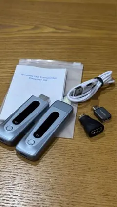 「2025年新登場 世界最小クラス」ワイヤレスhdmi 無線 送受信機セット 2025年新登場 世界最小クラス】ワイヤレスhdmi 無線 送受信機セット