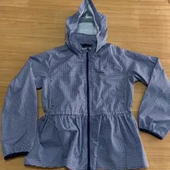 組曲　青と白のチェック柄ジャケット 160