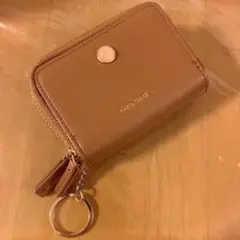 niko and… 小物入れ コインケース キーチェーン ブラウン