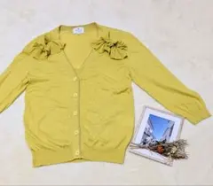 ★年末セール★LANVIN en Bleu ランバン カーディガン M