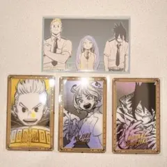 ヒロアカ 原画展 メモリアルコレクション クリアカード ミリオ 天喰 波動ねじれ