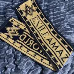 EXILE AMAZING WORLD タオル ライブグッズ 黒×金