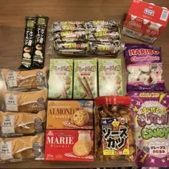 お菓子　パン　ソースカツ　クッキー　HARIBO カルピス　まとめ売り　お買得のサムネイル